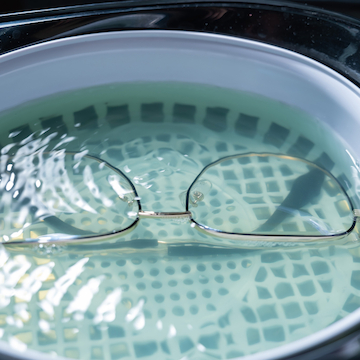 Frame repairs, adjustments and ultrasonic cleaning
